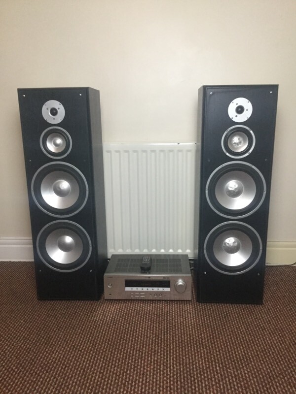 yamaha tall speakers